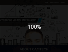 Tablet Screenshot of camtech.org